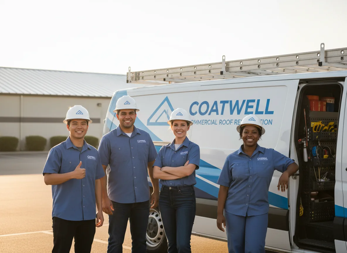 Commercial roof coating company in Buckley, IL